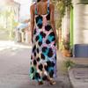 Women's Slip Dress Maxi Long Dress Splicing Leopard Print Stitching Print Dress Spring & Summer Leisure Vacation