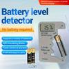 1pc LCD Display Battery Tester, Battery Capacity Detector, Portable Digital Display Battery Voltage Measurement Tool