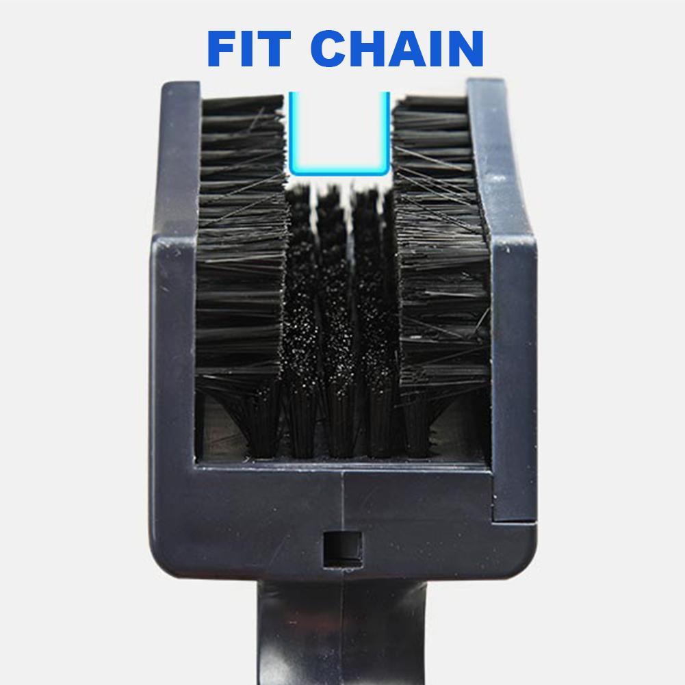 Motorcycle Cleaning Brush Motorcycle Chain Brush Bicycle Chain Washer for Road Mountain Bike Electric Motorcycle Accessories