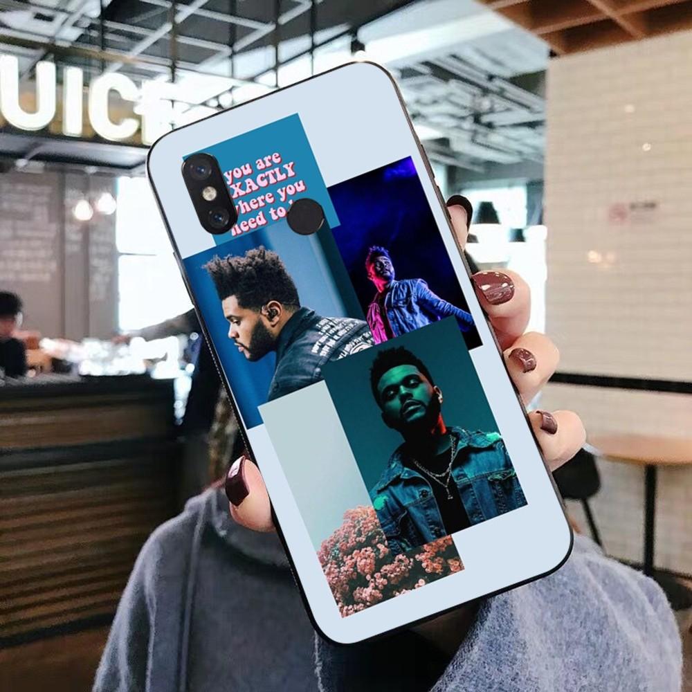 Singer The W-Weeknd Phone Case For Xiaomi Mi 5X 8 9 10 11 12 Lite Pro 10T PocoX3pro PocoM3 Note 10 Pro Lite