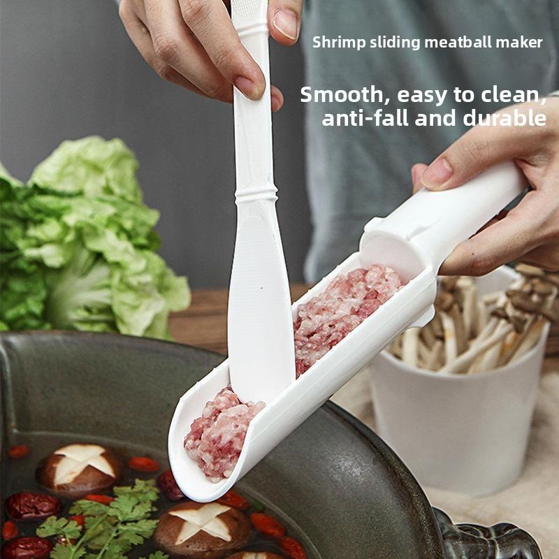 

New Plastic Meatball Maker for Home Kitchen білий