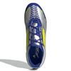 Adidas F50 ELITE Low top Kids' Soccer Shoes Metallic Silver/Bright Neon Yellow/Bright Blue Teenagers IH0921