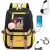 Backpack, Back To School, Cartoon Cute Travel Backpack Print Peripheral Double-shoulder Backpack For Teenagers, Students, Boys And Girls