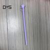 Reusable Silicone Straws with Star Cap Bite-resistant Drinking Tubes for Hot Cold Drinks BPA-Free Flexible Long Straw