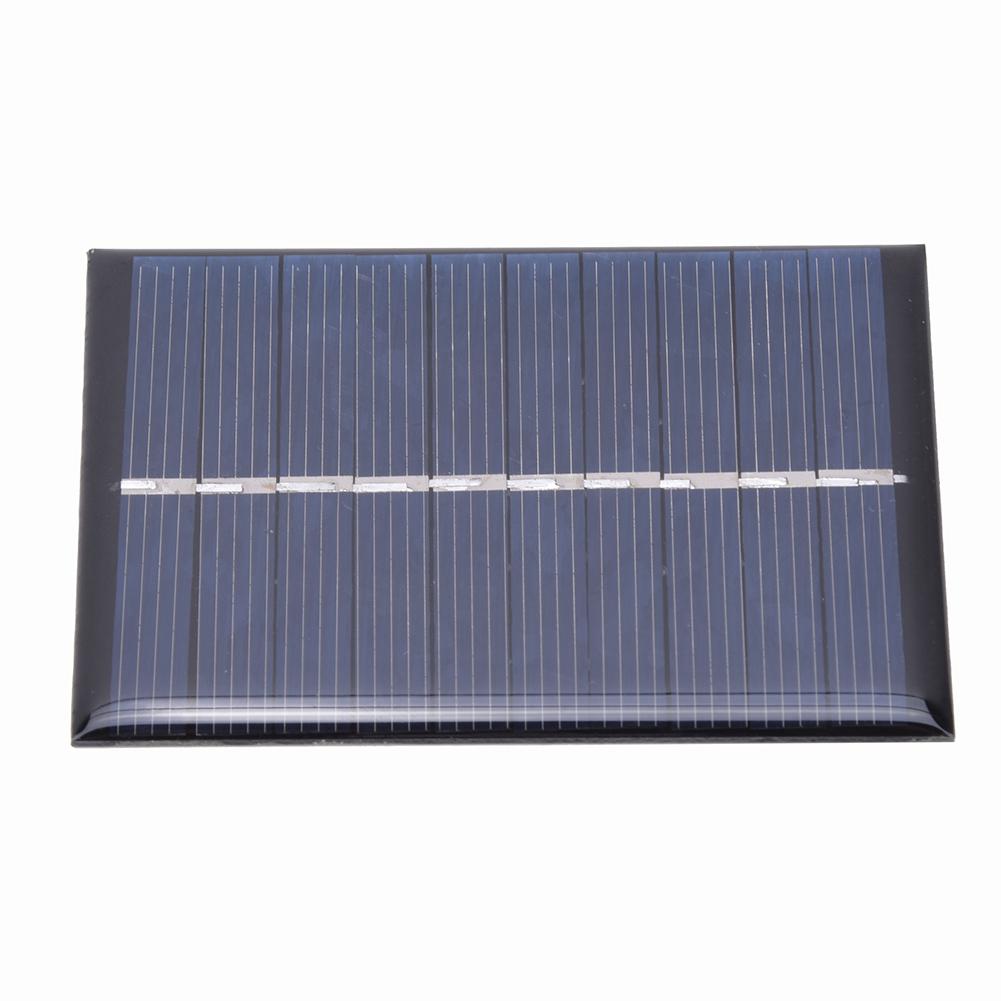2Pcs 0.6W 5V Polysilicon Solar Panel Charging Power Board Charger for Small Power Appliances 80x55mm