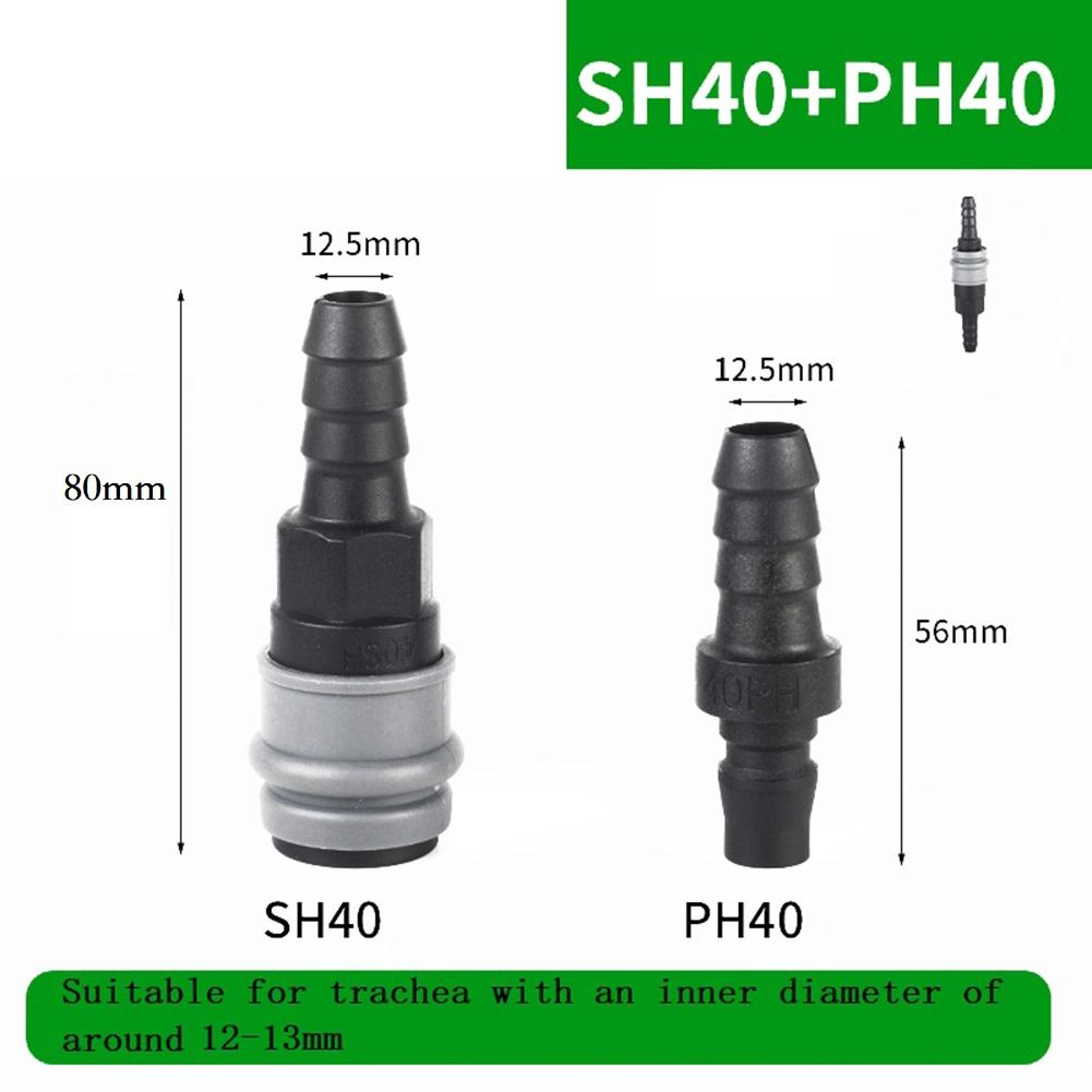 C-Type Self-Locking Quick Connector Compressor Pneumatic Fittings 8mm 10mm 12mm Pipe Interface Garden Irrigation Water Connector