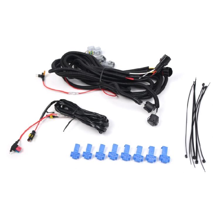 Dynamic Sequential Turn Signal Light Daytime Running Light Fog Lamp Bezels