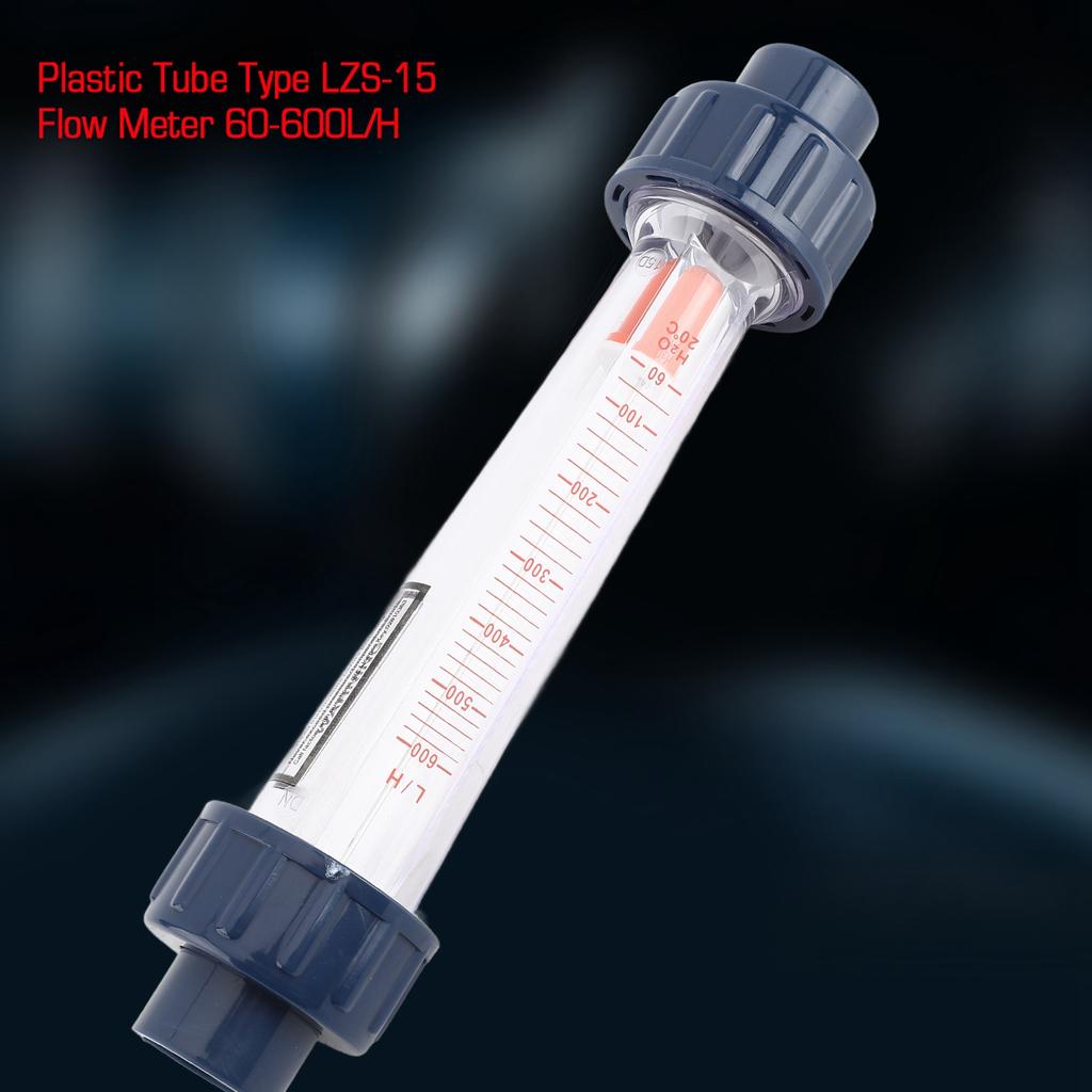 Plastic Tube Liquid Water   Meter, 60-600 LCelsiusH, Acid and Alkaline Corrosion Resistance, Stable Performance, Clear Scale Line, 4% Accuracy, Che