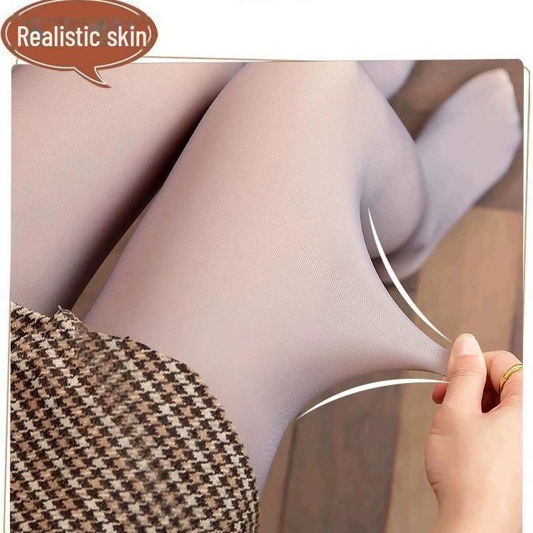 Gray Light Leg Artifact: Women's Autumn & Winter Nude Stockings Pantyhose