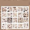 Rivista carina Adesivi per scrapbooking Libro Diario spazzatura fai-da-te Materiale Decorazione Album Diario Adesivo di cancelleria della Corea