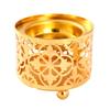 Arabic Incense Bowl Vintage Metal Burner with Lid for Meditation Office Ambiance and Relaxation