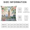 London Fashion Cushion Cover Pillowcase Ultra Soft Skin Friendly Fabric Cloud Like Comfort & Concealed Zipper