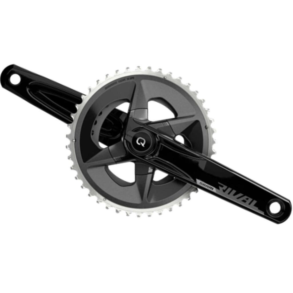 SRAM Rival AXS Power Meter Crankset Black 175mm 12-Speed 48-35T