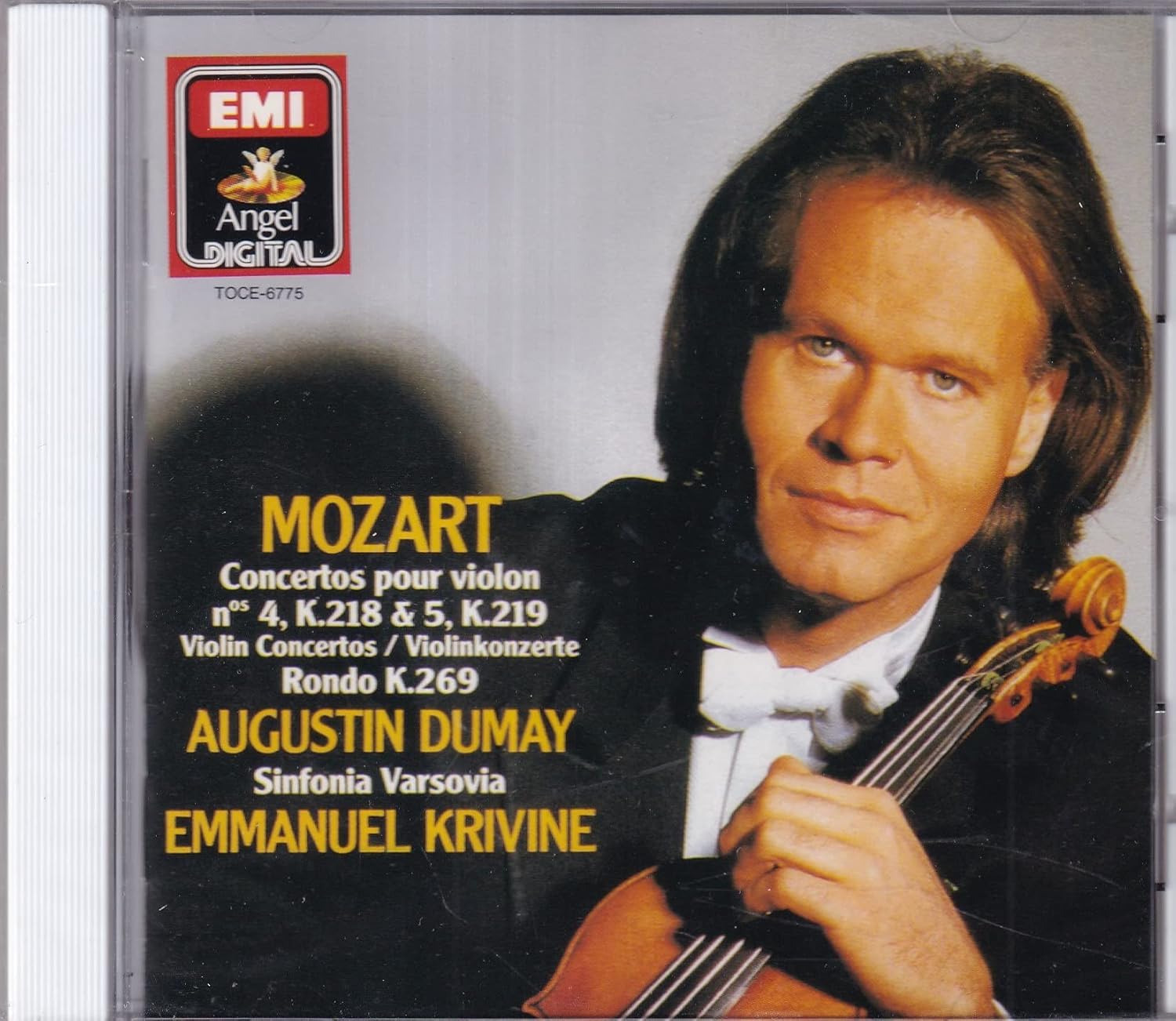 

CD DUMAY (AUGUSTIN), MOZART & OTHERS - Army * Violin Concerto No. 4 in D m TOCE6775PROMO Japan ObiClassical Used