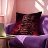 LLnsane anime HHazbin Hotel Pillow Case Square DoubleSided Sofa Cushion Cover Bedroom Bedside Pillow