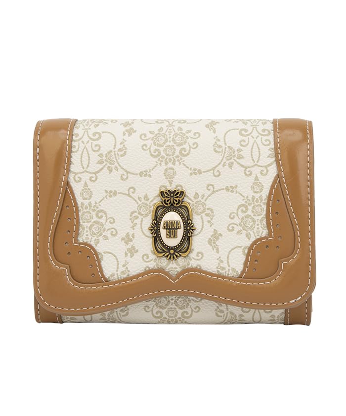 

Двойной кошелек Libre Beige [Anna Sui] бежевый