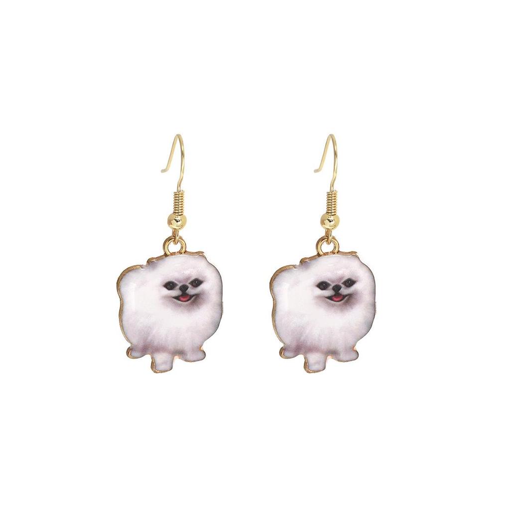 Cute Cartoon Kitten Earrings - Fun, Creative, and Fashionable Animal Drops In Japanese and Korean Styles for European and American Tastes.