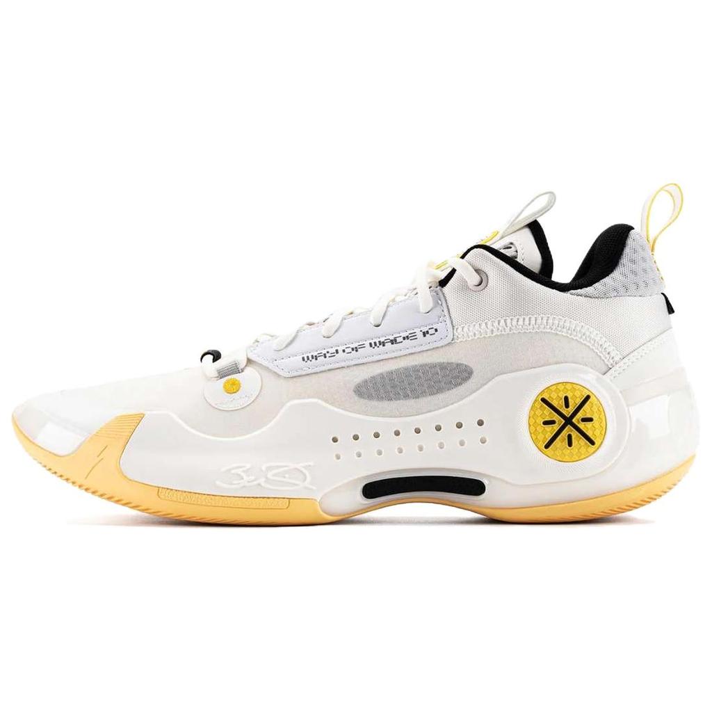 Li Ning WOW 10 Cushioning, Wear Resistant Low Top Basketball Shoes Men's ABAS083-37