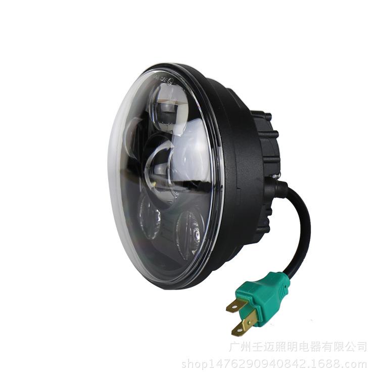 5.75" Harley Motorcycle LED Headlight, 45W, High Brightness, 6 Beads