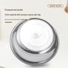 304 Stainless Steel Round Soup Bowls Set