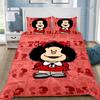 Cartoon Duvet Cover Pillowcase Bedding Set Adult Boy M-Mafalda Girl Bedroom Decoration Children Gift Single Double Large Size