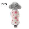 Pet Vest Puppy Shirt Breathable Soft Fabric Wear-Resistant Cute Summer Dog Clothes Printed Pet T-Shirt