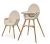 Kinderkraft FINI 2 Hochstuhl 2in1 Beige