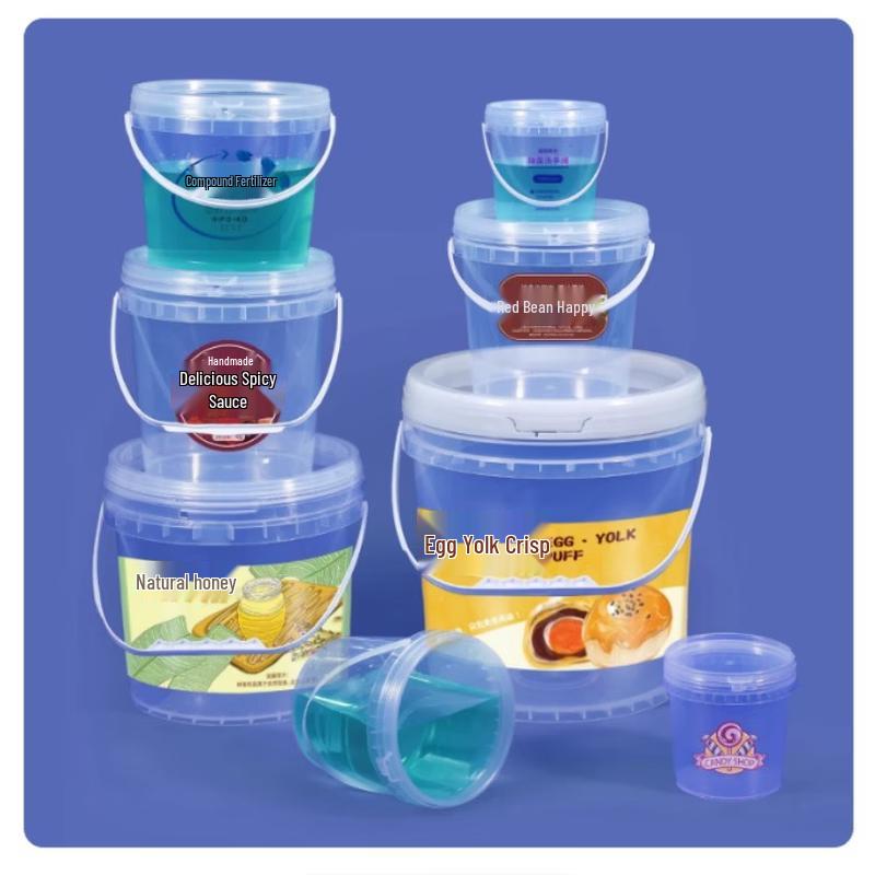 Yanchuji Food-Grade Transparent Plastic Bucket