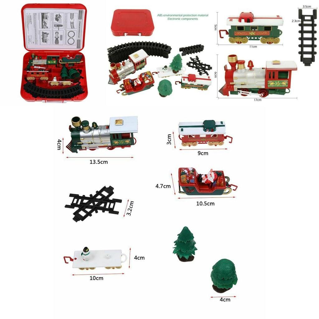 Vibrant Electric Led Musical Train And Track Set For Kids Christmas Gift Home Decor