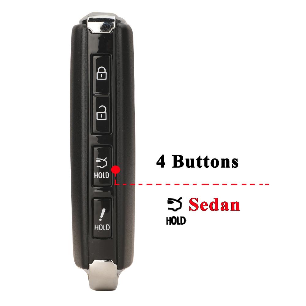 

jingyuqin WAZSKE11D01 смарт-брелок дистанционного управления 315 МГц 6A чип для 2019-2025 Mazda 3 Hatchback CX-30 2025+ 2/3/4 кнопки Keyless 4Button Sedan