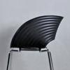 Shell Chair Dining Chair Home Simple Retro Middle Aged Creative Designer Celebrity Casual  Coffee