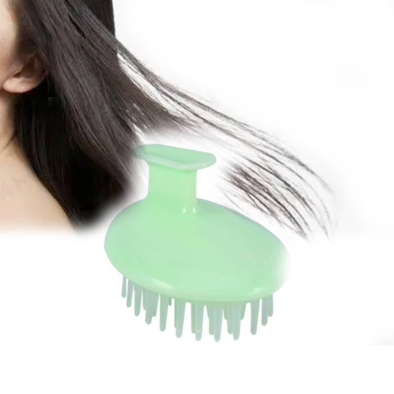 High-quality Plastic Massage Hair Brush With Pp Eva Material For Relaxing Scalp