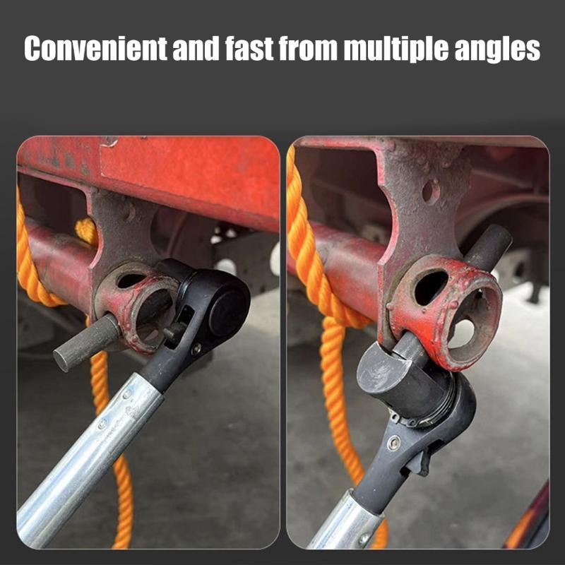 Truck Steel Cable Tightening Wrench Rope Tightener with Nonslip Long Handle Truck Steel Cable Tightener