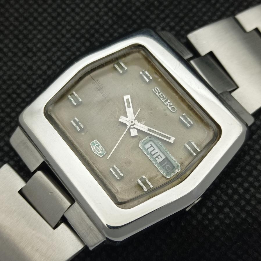 USED RARE AUTHENTIC JAPAN SEIKO 5 MENS AUTO 6119C ORIGINAL DIAL WATCH A416163-2 R10621f-a416163
