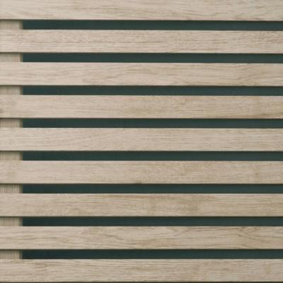 Papel pintado con listones de madera de Fine Decor