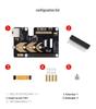 Raspberry Pi 5th Gen M.2 PCIe to Gigabit Ethernet HAT+ Board, 5Gbps Speed, Driver-Free SSD Boot