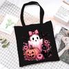 Halloween Halloween Printed Canvas Bag Lazy Style Trend Student Leisure Shoulder Bag Large Capacity