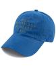 Wig Mysterious Cotton Peach Ball Cap - Blue