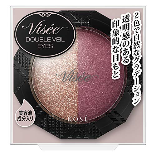 Visee Lisse Double Veil Eyes Eyeshadow RD-6 Beige Red 3.3 grams (x 1)