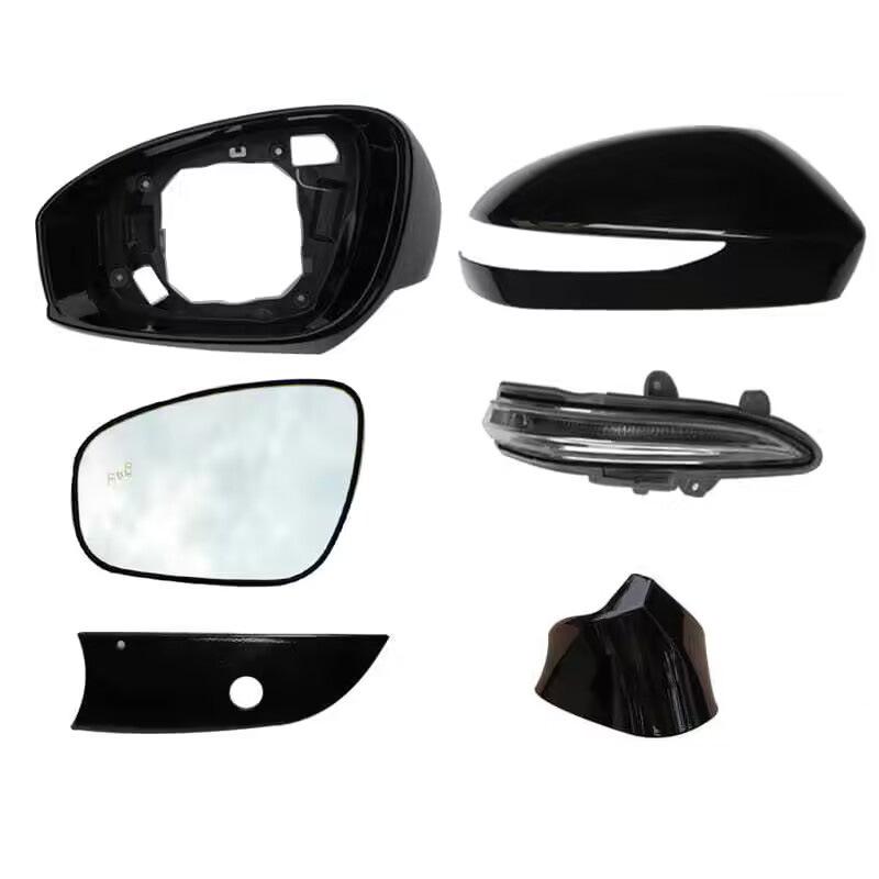 Rearview Mirror Shell & Cover with Turn Signal for 15-24 Toyota Crown