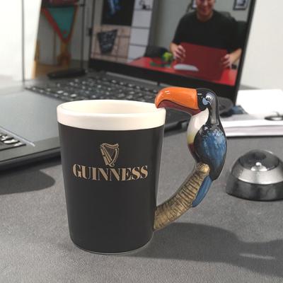 3D Animal Mug, Creative and Cute Cartoon Ceramic Cup, Milk Coffee Cup, Simple Personalized Water Cup