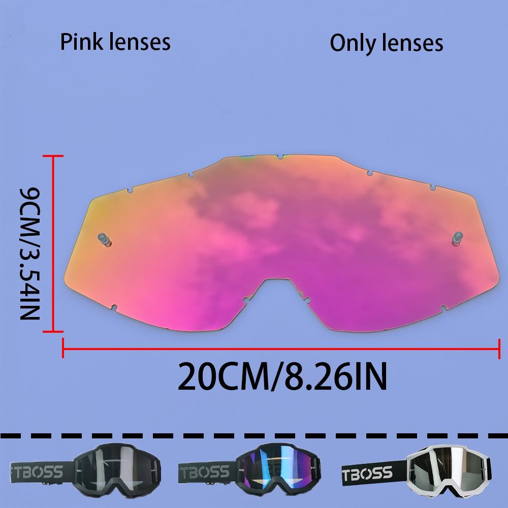 MX Off-Road Motocross Goggles Dustproof Windproof Ski Goggles with PC Lens for Dirt Bike Racing Helmet