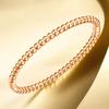 High-End Women's Stainless Steel Bracelet - Non-Fading, Titanium Steel, Elegant Buckle Jewelry