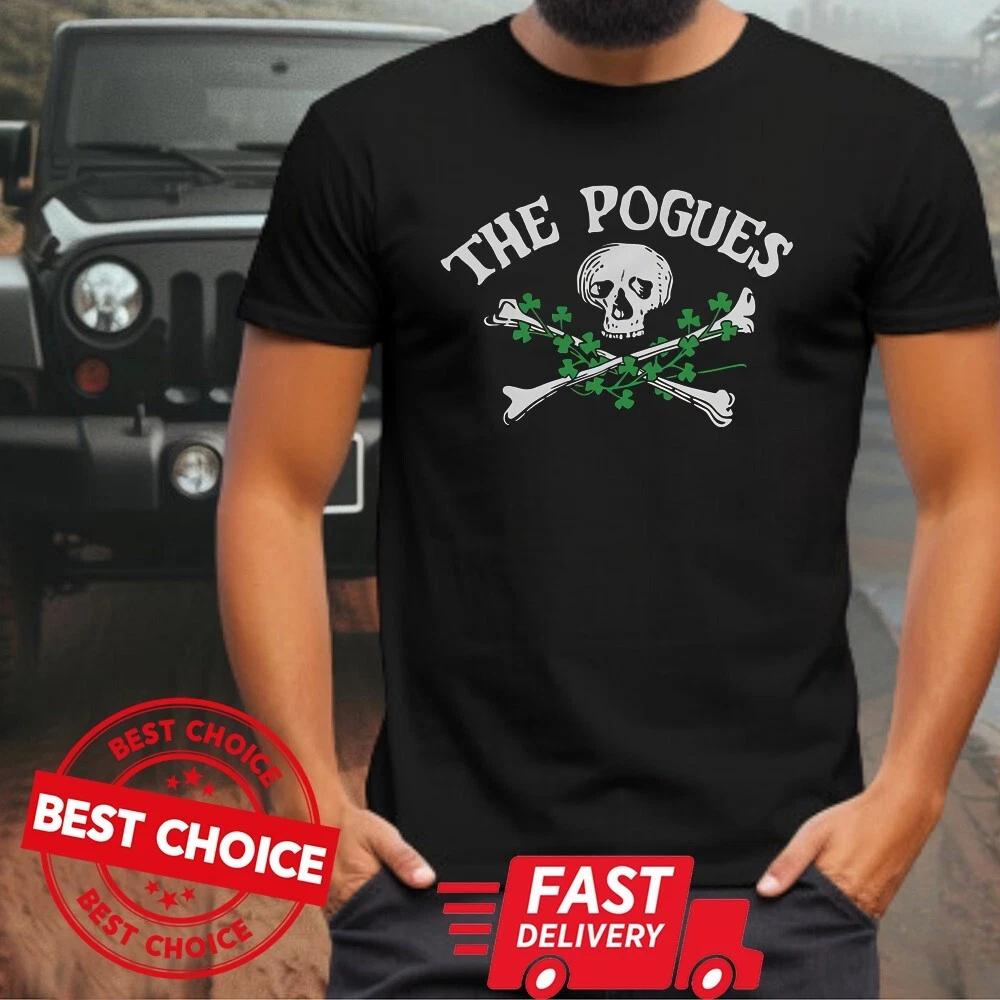 Rare Shane MacGowan The Pogues Band Unisex Black Shirt 2XL