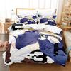 3D Print Anime Bed Sheet Set Anime Engage Kiss Bedding Set Single Twin Full Queen King Size Bed Set Teenager Bedroom