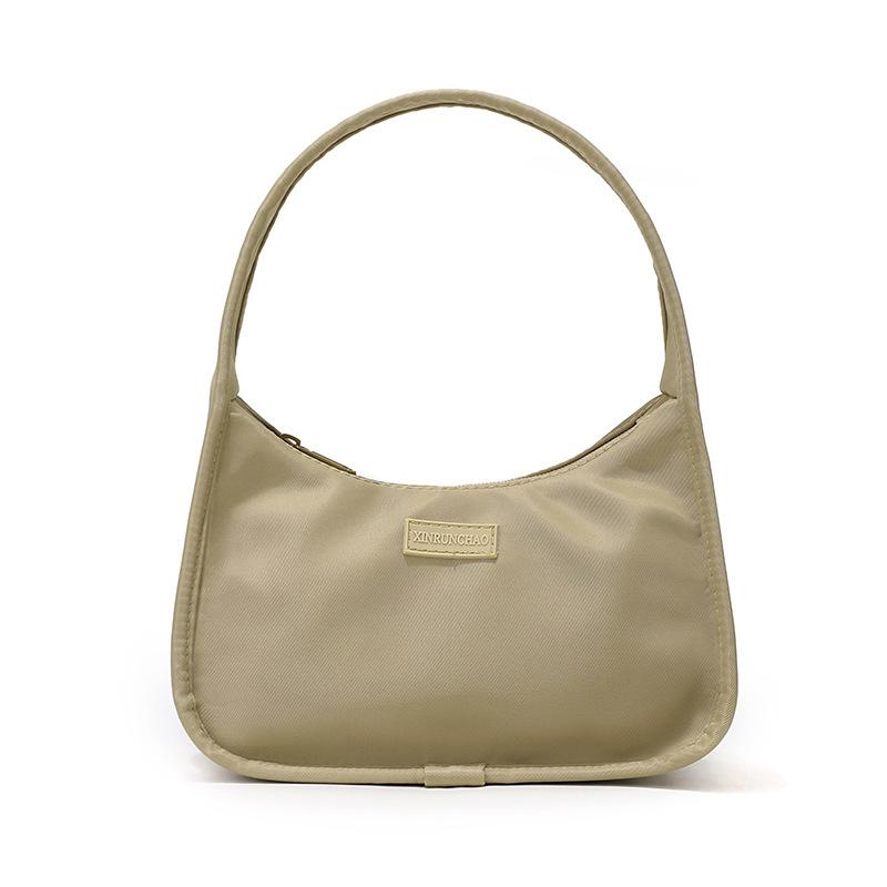 Женская сумка-тоут Легкая нейлоновая сумка Водоотталкивающая Сумка для мамы хаки