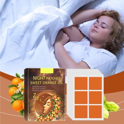 Orange Care Sleep Patch, Orange-Fragrance Care Sleep Patch For Home Nighttime Care