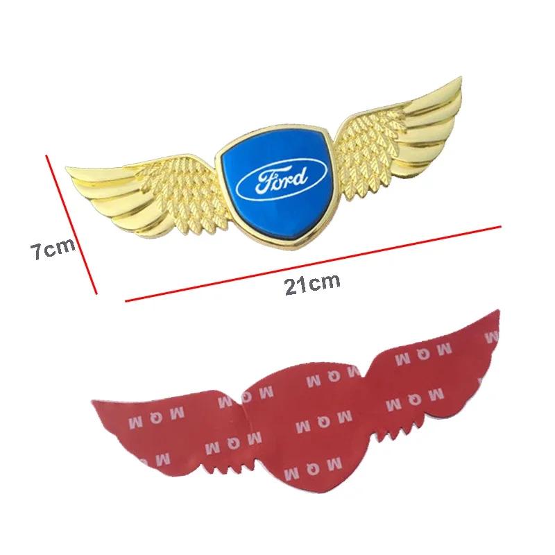 Car Front Hood Cover Badge Sticker Emblem Decal for Ford Focus Transit Explorer Ranger Roush S MAX Kuga Fiesta Mondeo EscapeWT6