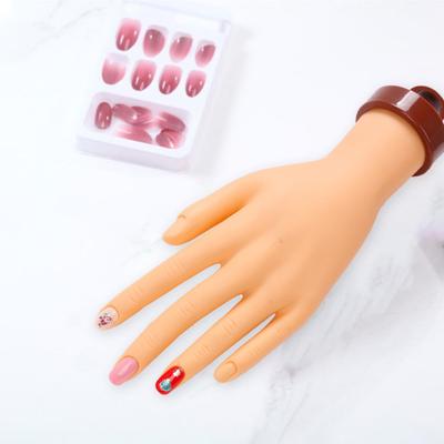 Maniküre Praxis Hand Nagel Flexible Hand Realistische Nagel Training Modell Modell Kunst Werkzeug Salon