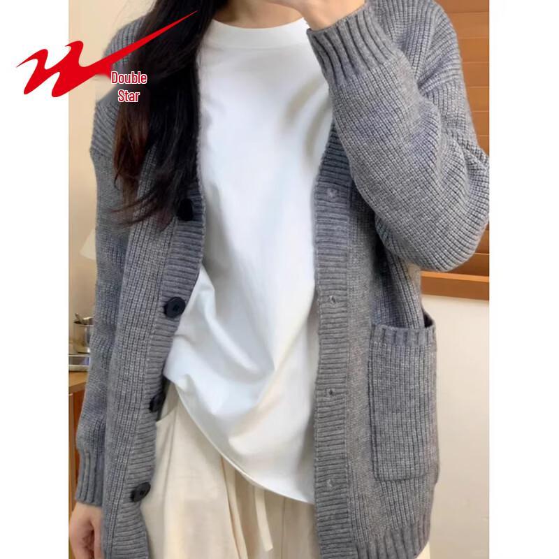 Shuangxing Women's Solid Long Sleeve Cotton T-Shirt